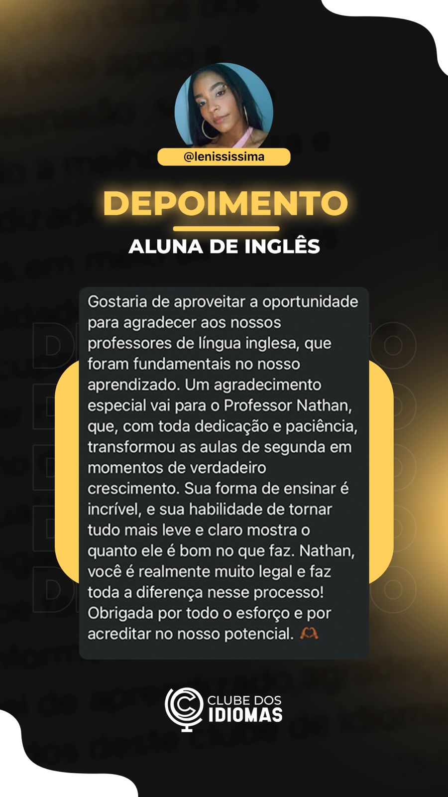 Depoimento 1